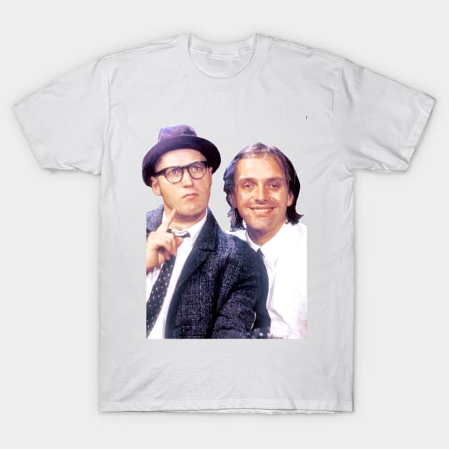 Eddie and Richie Bottom tv T-Shirt by shortwelshlegs